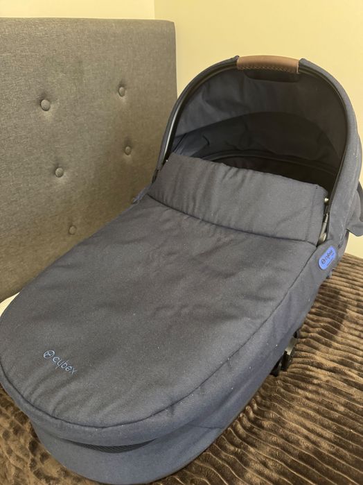 Cybex Кош за новородено CotSLux Ocean Blue за колички Balios/TalosSLux
