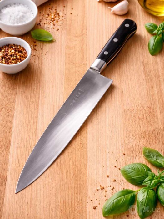 Настоящий Японский шеф-нож "Nakiri". (Original)
