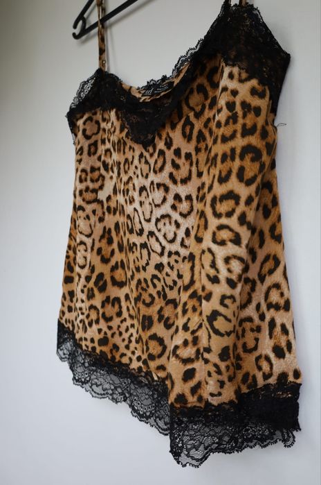 Lenjerie Top Zara Animal Print