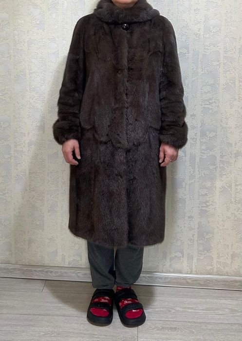 Шуба норковая б/у