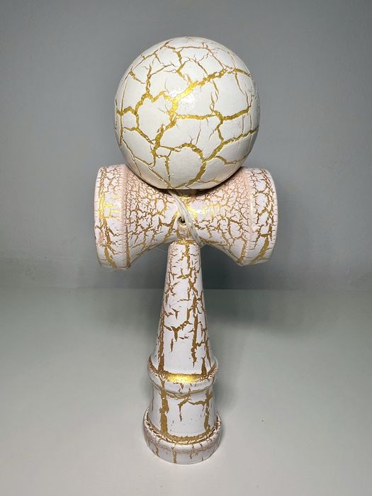 Kendama din Lemn - design Crackle (NOUA)