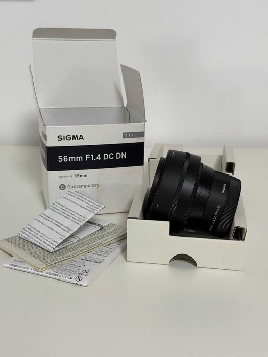Обектив Sigma 56mm f1.4 DC DN за Sony E Mount