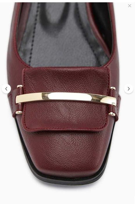 Limoya Burgundy дамски обувки с нисък ток