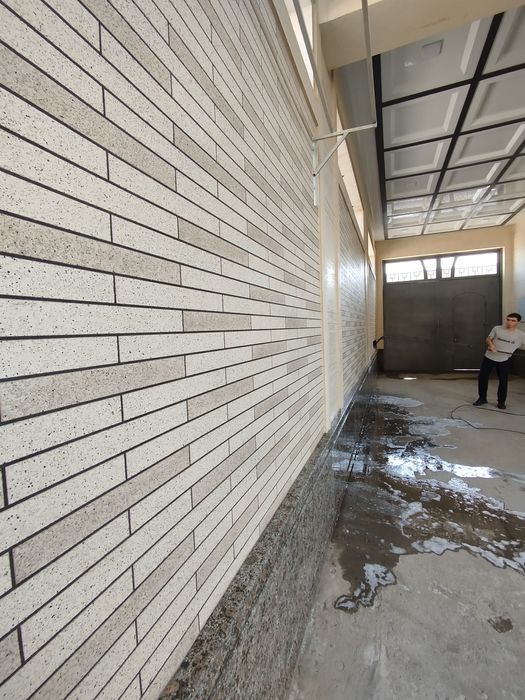 Фасад мойка , Мойка Травертин , Мойка алюкабон , Мойка окон а