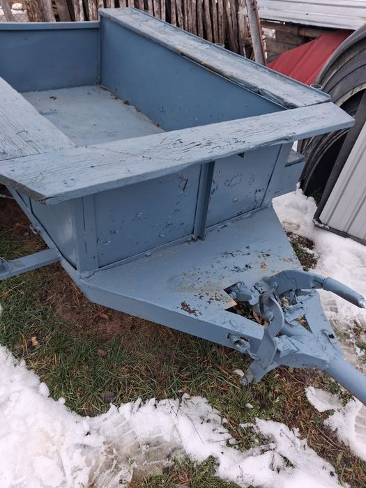 Remorca pentru tractoras sau motoculotor