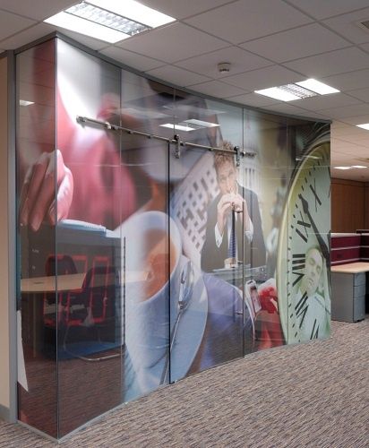 матовая пленки декоративная для окан