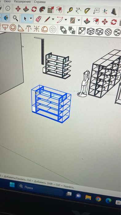 Стилаж для одежды