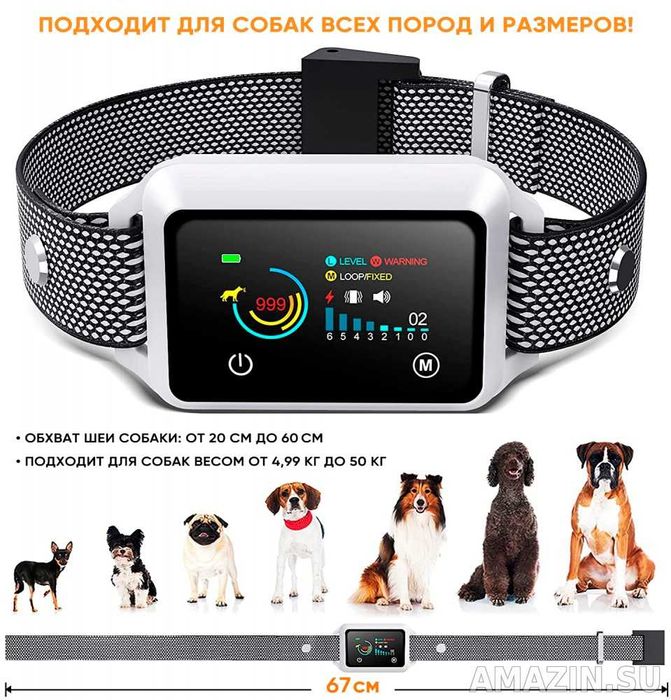 Электронный ошейник Антилай Groovypets B800