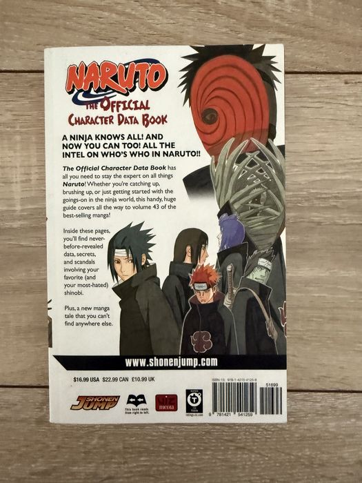 naruto data book