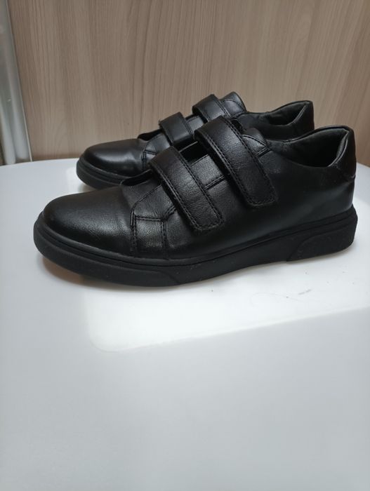 Туфли кожаные подростковые