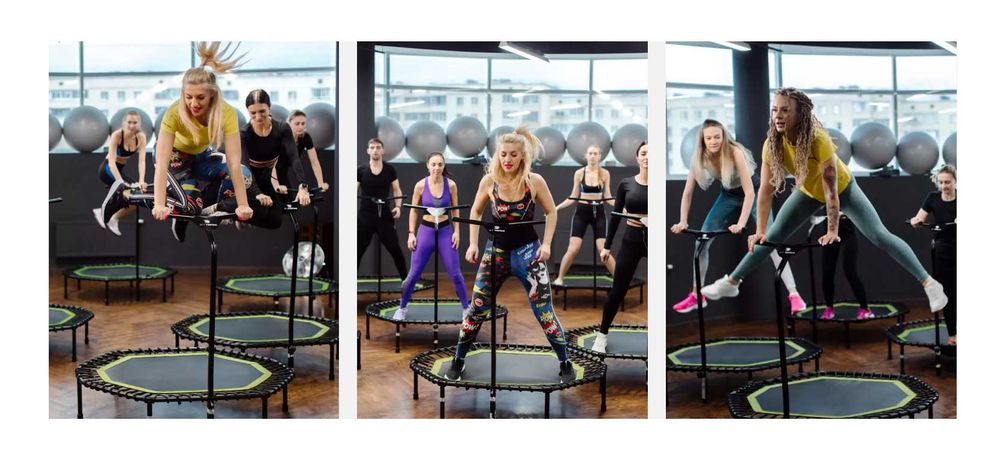 Батут фитнес-120 см Доставка и установка бесплатно