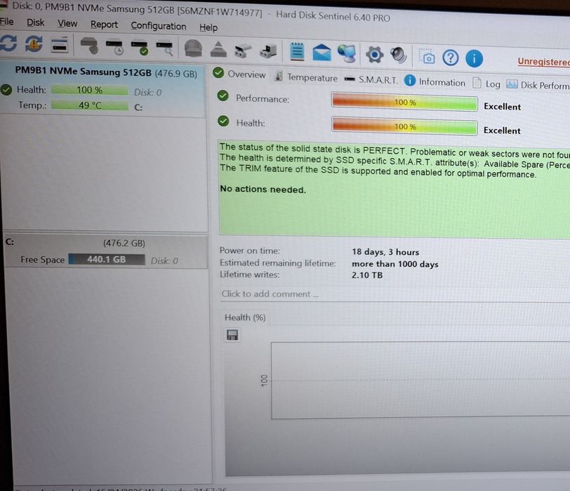 Лаптоп Dell Vostro 14 | Ryzen 5 7530 | 16GB Ram | 512 SSD