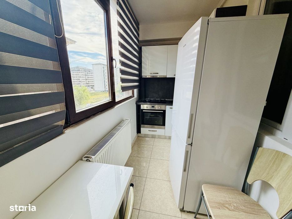 Apartament 2 camere mobilat si utilat complet Str Tineretului etaj int