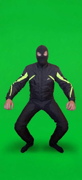 Мъжки текстилен мото екип от две части