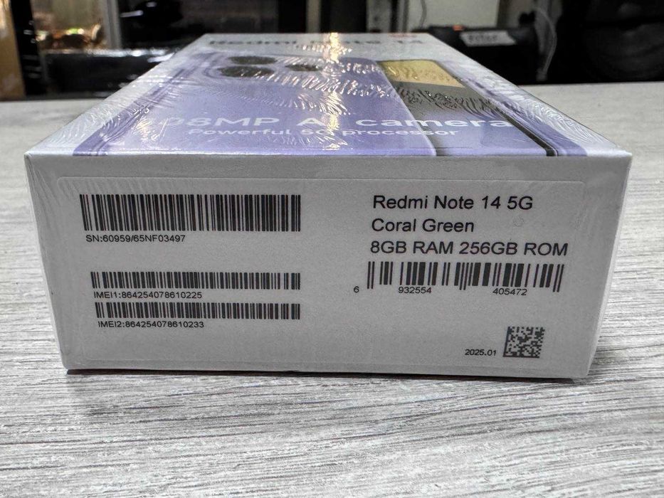 Xiaomi Redmi Note 14 256GB 8GB RAM Dual