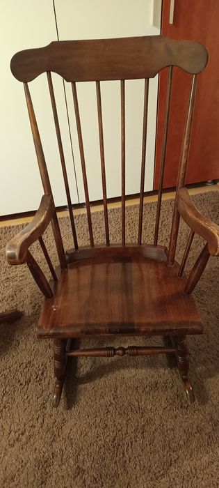 Scaun Balansoar Lemn Masiv