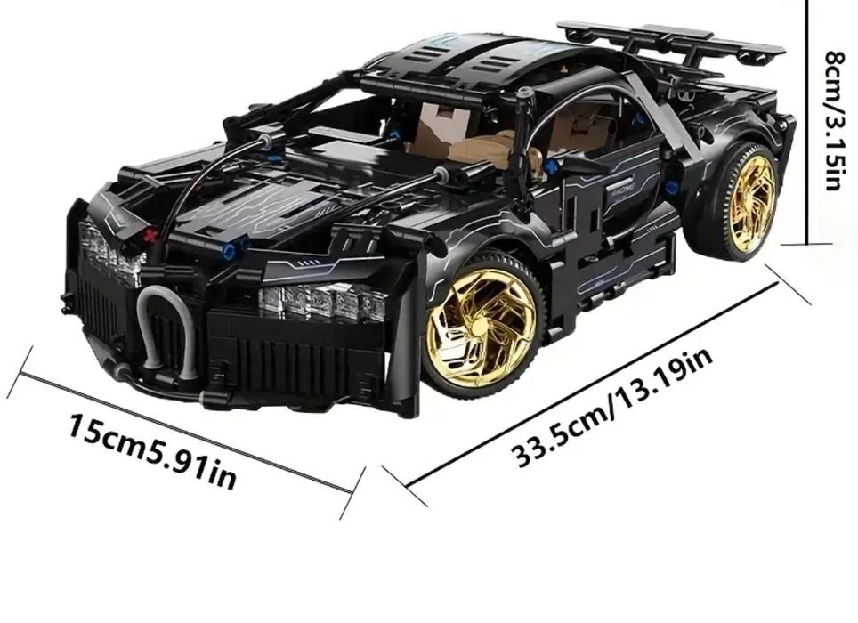 Конструктор лего машина Bugatti Chiron