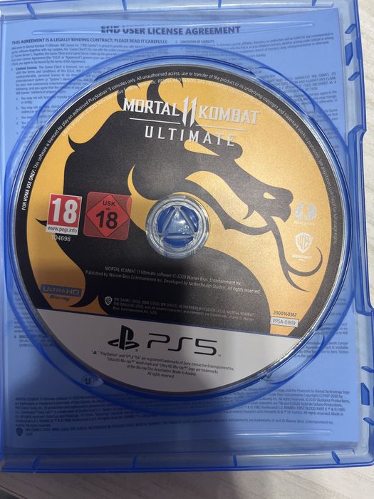 2 Игри за PS5/PS4 в отлично състояние (Mortal  Kombat и GTA5