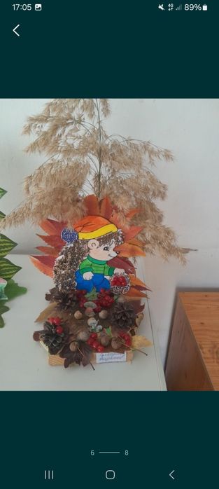 Осенние поделки  для  всех