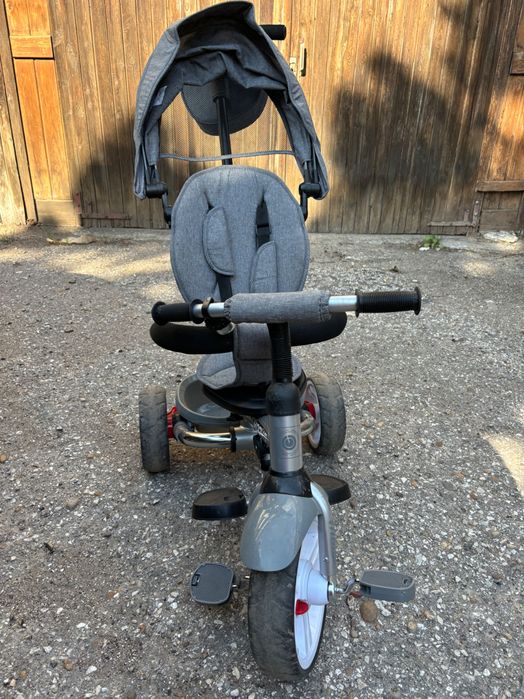 Триколка Lorelli Moovo, Grey Luxe, сива