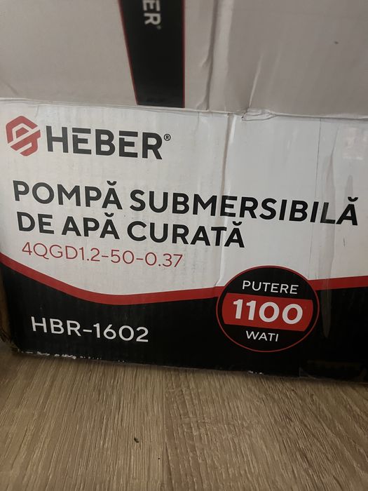 Pompa submersibila noua in garantie