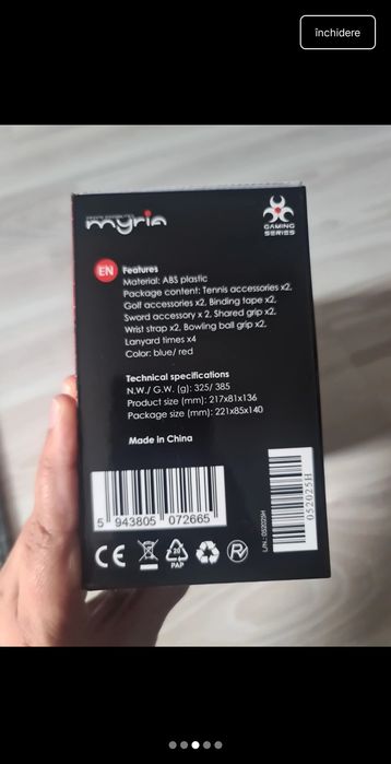Set accesorii Nintendo Switch,  18in1, noi, sigilat
