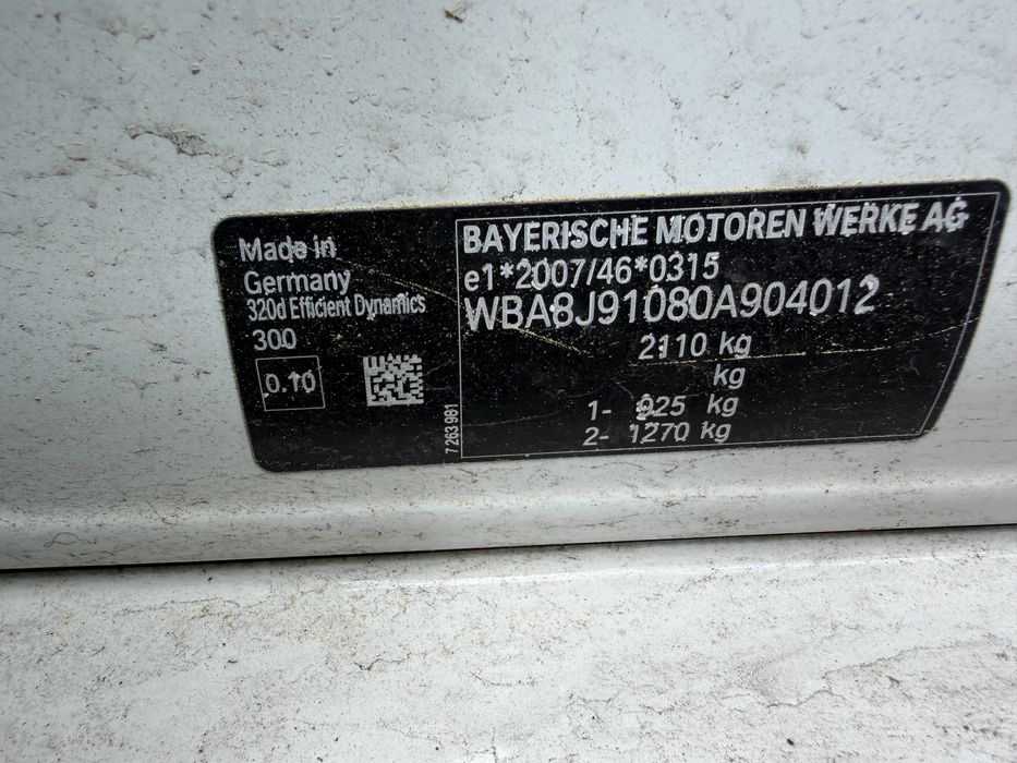 Dezmembrez bmw 320d f30 f31 f34 f36 cod culoare a83 sau 300 f31 piese dezmembrari bmw craiova bmw 318 320 420 n47 biturbo b47 190 cai cu adblue, piese