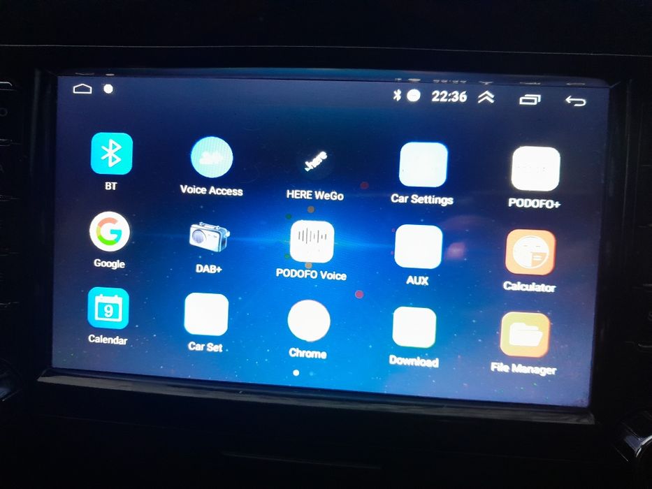 Navigatie 7" vw toura