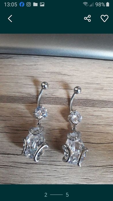 Продаю Пирсинги, в наличии 2 шт.