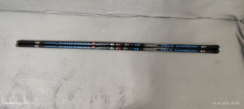 Vand 2 bete de pescuit Mistral la 6 M