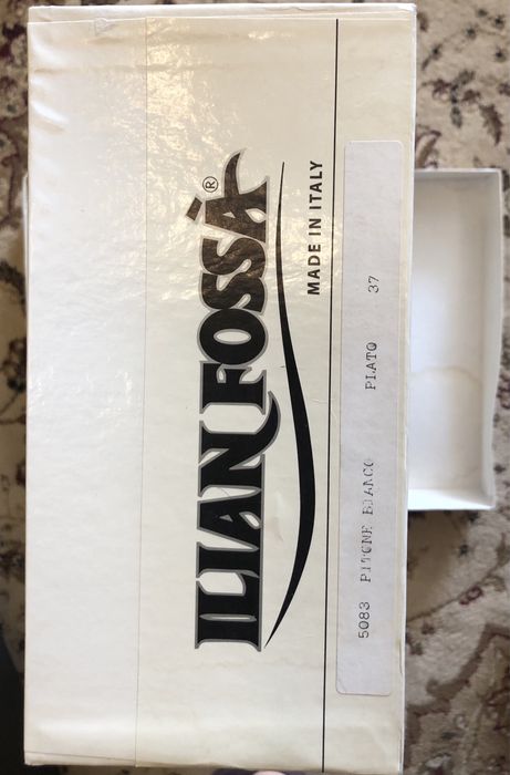 Белые итальянские босоножки