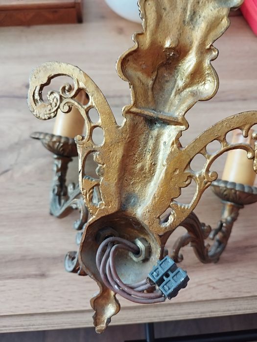 Бронзов двоен аплик