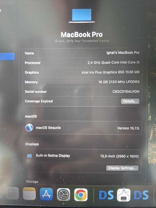 MacBook Pro 2019
