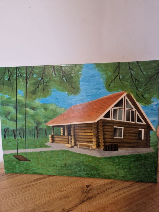 Tablou 40 x 70 Acrilic pe panza