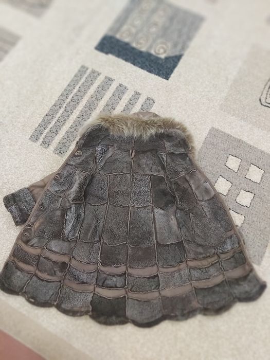 Дубленка детская взрозлая