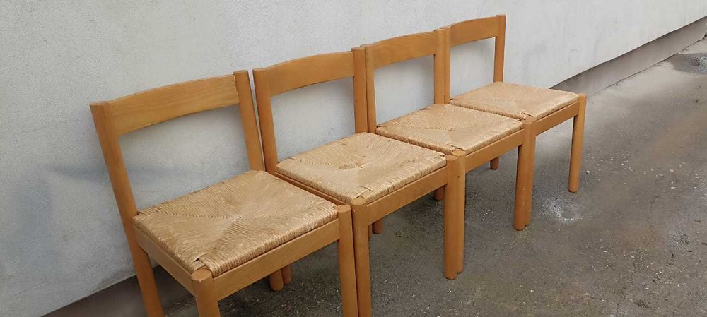 vand set 4 scaune din lemn IKEA