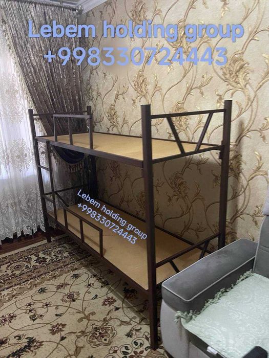 .
Двухъярусная кроват из железа кровать krovatlar икки этажли кровать