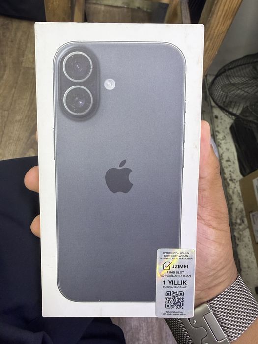 Apple 17 qora 256GB