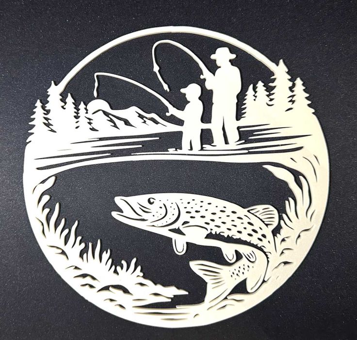 Подарък за рибар – 3D принтиран комплект декорации