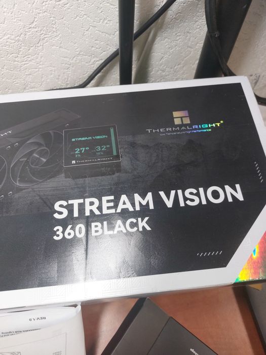 Cooler cu display si fan pompa Thermalright Stream Vision 360 ,shish.