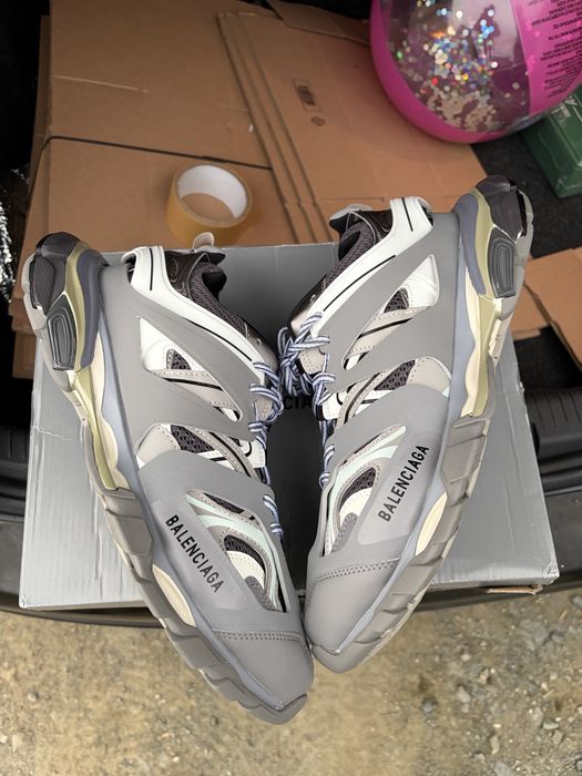 Balenciaga track grey white 46