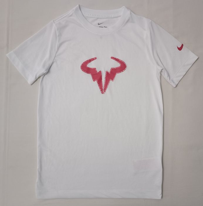 Nike Court DRI-FIT Rafa Nadal Tee оригинална тениска ръст 137-147см Найк Рафа Надал тенис спорт фланелка
