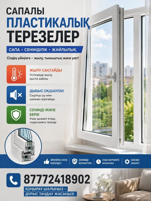 Пластикалық терезелер