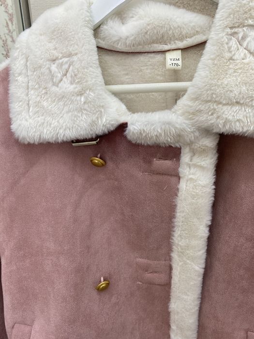 Продам стильную дублёнку-авиатор