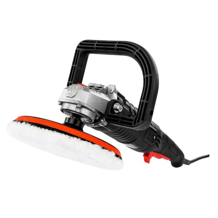 Set masina de polisat cu 5 bureti, diametru disc 180 mm, putere 2400