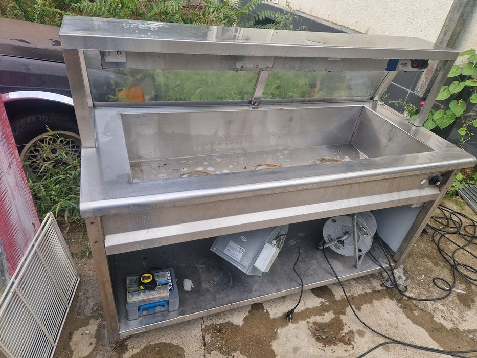 Dulap frigorific, Vitrina calda si rece, Masa calda bain marie