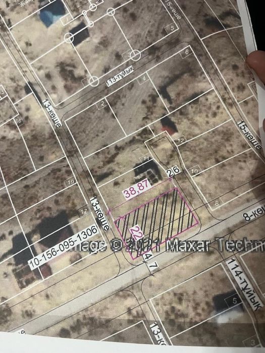 Продам участок в Байтерек