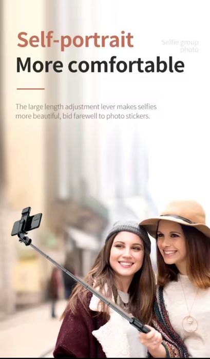 Блутуут/Bluetooth/статив/държач и селфи стик за камера или телефон