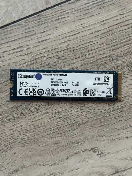 SSD Kingston NV2 1TB — быстрый NVMe накопитель по выгодной цене!