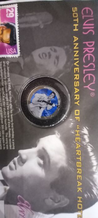 Юбилейна монета Елвис Пресли